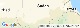 Shamāl Kurdufān map
